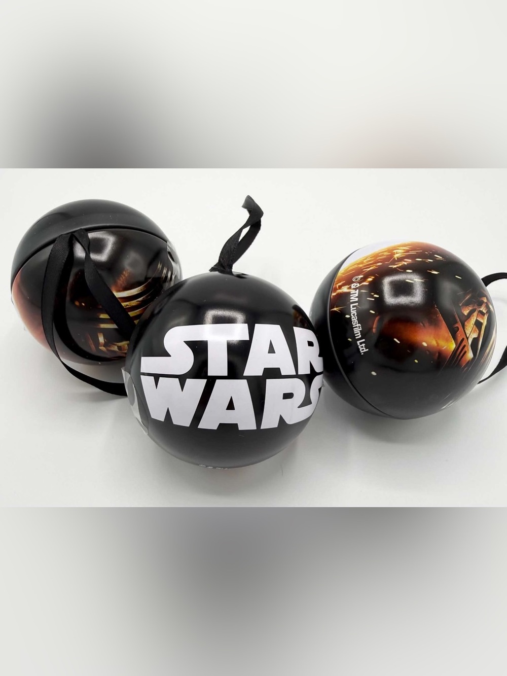 Star Wars Ornaments with candy inside vintage